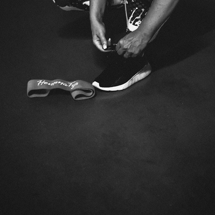 Professional gym interior with weight equipment